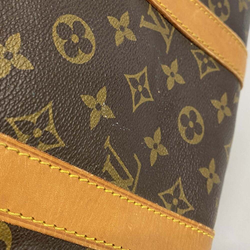 LOUIS VUITTON Brown Monogram Keepall 45 Boston Bag - Picture 9 of 12